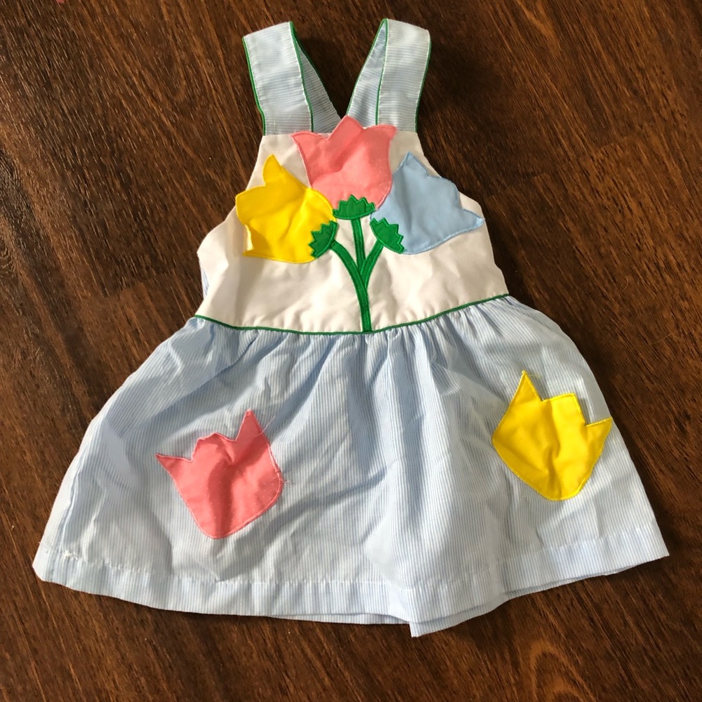 Vintage tulip toddler dress/top 3t